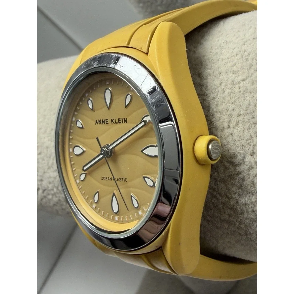 Anne Klein AK/3913 Ocean Plastic Working Solar Ladies Watch 38MM 8